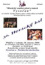 Vysočan, Horácký soubor písní a tanců