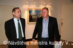 Návštěva ministra kultury V. Jandáka