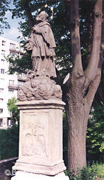 Bruntál, Socha sv. Jana Nepomuckého
