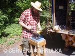 Sousedské slavnosti 2009 - umělecký kovář